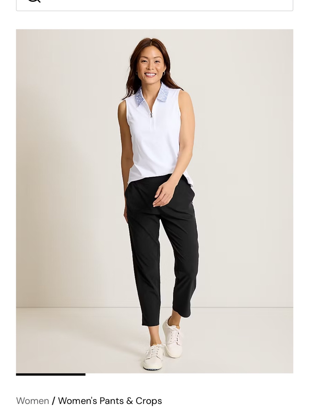 Tommy Bahama black active wear jogger size small